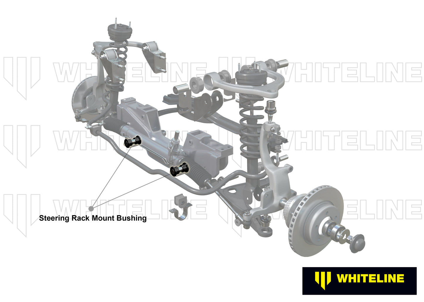 Whiteline Front Steering Rack and Pinion Mount Bushing