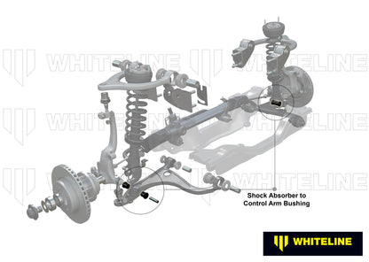 Whiteline Shock Absorber to Control Arm Bushing