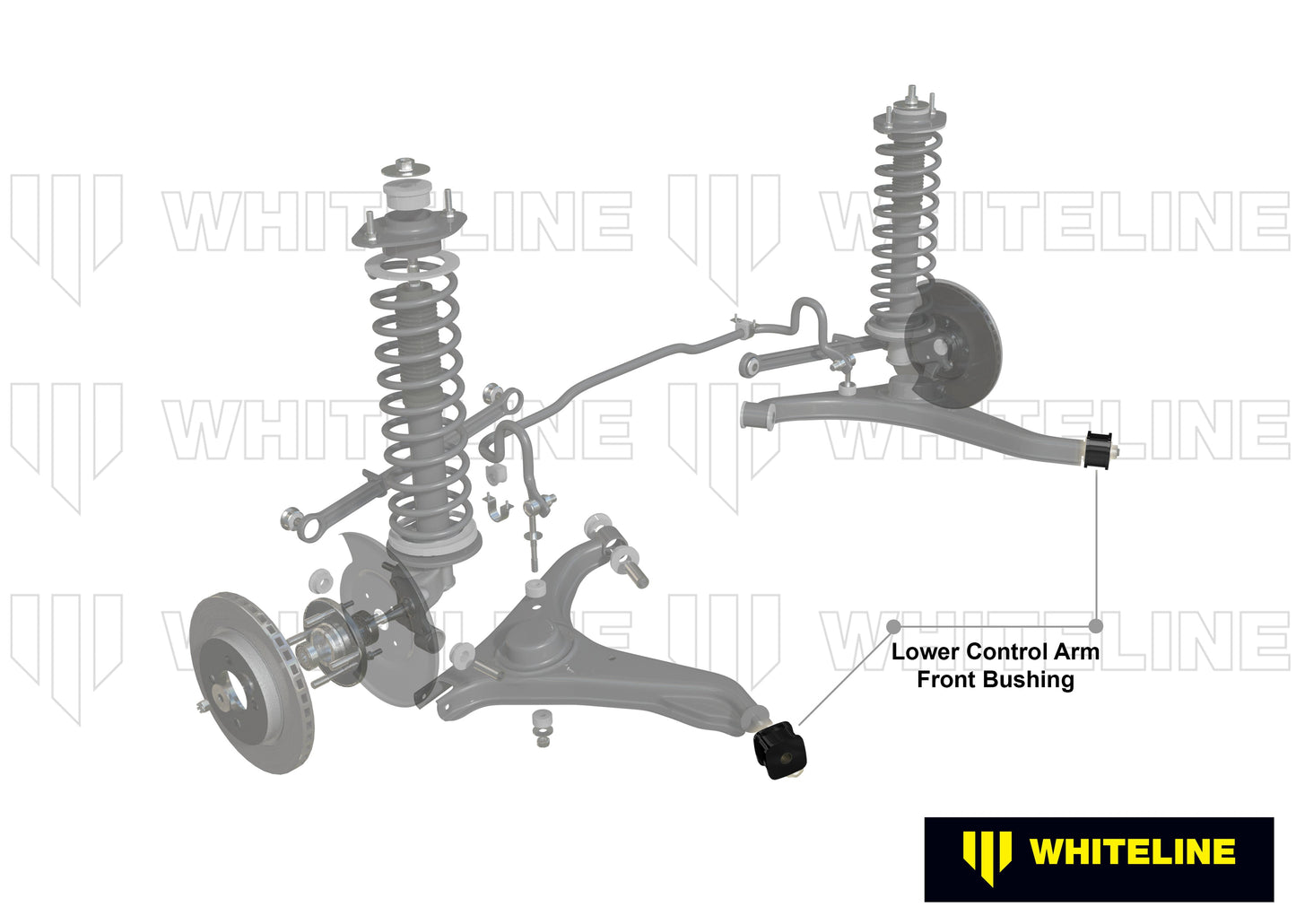 Whiteline Rear Control Arm Lower Inner Front Bushing