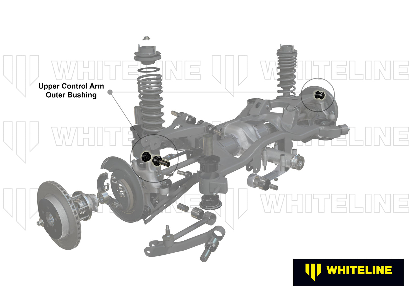 Whiteline Rear Control Arm Lower Front Inner Bushing