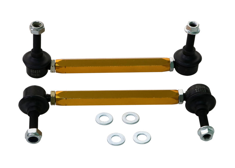 Whiteline Sway Bar Link Kit - Adjustable, Lightweight, Maximize Grip & Performance