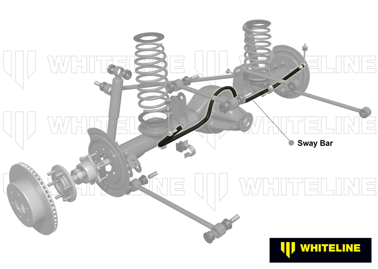 Whiteline Rear Sway Bar 30mm X Heavy Duty