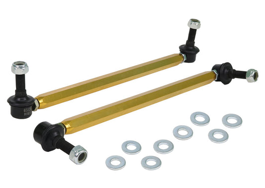 Whiteline Front Sway Bar Link – Adjustable Heavy-Duty Steel Ball Joint Ends