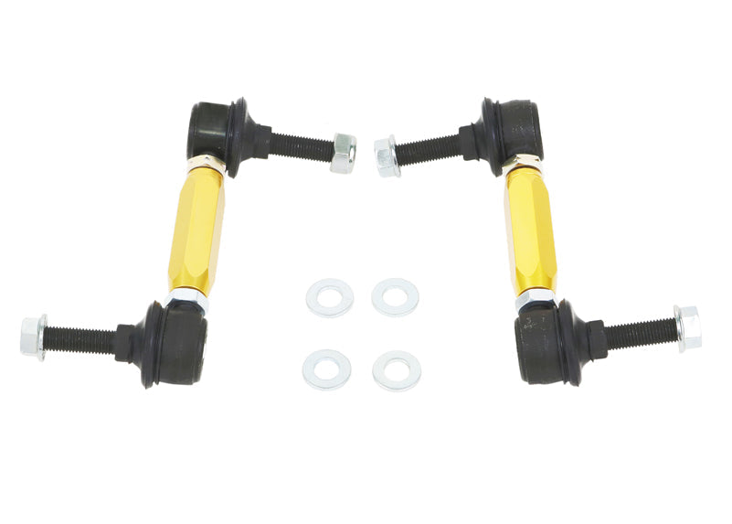 Whiteline Sway Bar Link Kit - Adjustable, Lightweight, Maximize Sway Bar Performance