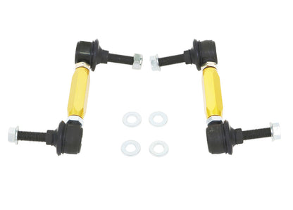 Whiteline Sway Bar Link Kit - Adjustable, Lightweight, Maximize Sway Bar Performance