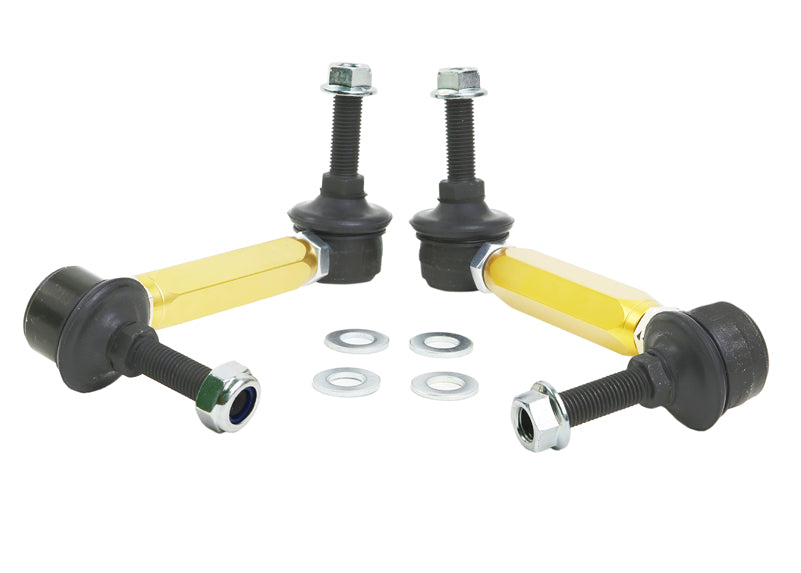 Whiteline Sway Bar Link Kit - Adjustable, Lightweight, Maximize Grip & Handling Performance