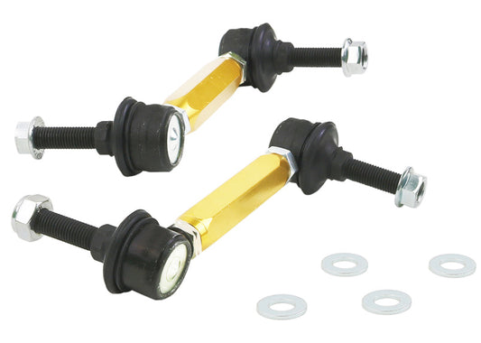 Whiteline Sway Bar Link Kit - Adjustable, Lightweight, Maximize Grip & Handling Performance