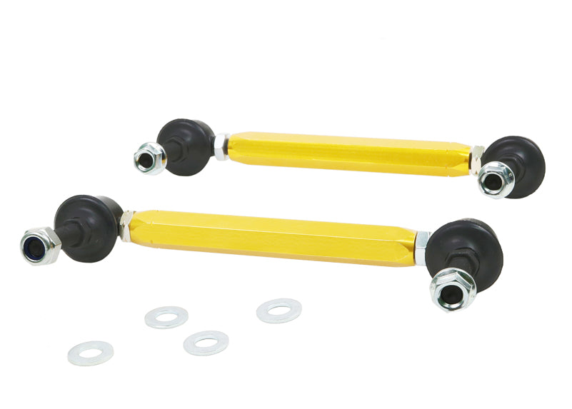 Whiteline Sway Bar Link Kit - Adjustable, Lightweight, Enhance Grip & Handling