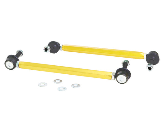 Whiteline Sway Bar Link Kit - Adjustable, Lightweight, Maximize Grip & Performance