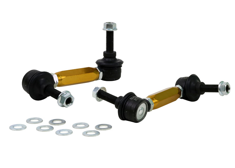 Whiteline Sway Bar Link Kit - Adjustable, Lightweight, Improved Grip & Handling