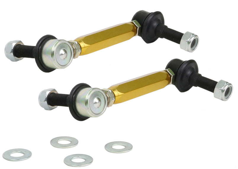 Whiteline Sway Bar Link Kit - Adjustable, Lightweight, Enhanced Grip & Handling