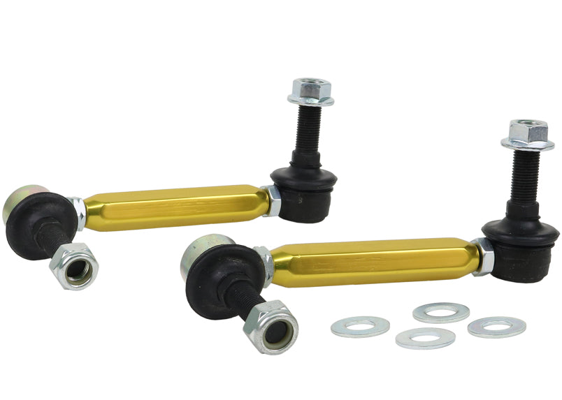 Whiteline Sway Bar Link Kit - Adjustable, Lightweight, Maximize Sway Bar Performance