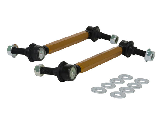 Whiteline Sway Bar Link Kit - Adjustable, Lightweight, Enhanced Grip & Handling