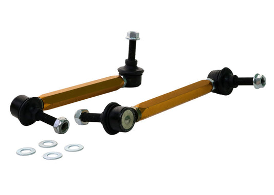 Whiteline Sway Bar Link Kit - Adjustable, Lightweight, Maximize Grip & Performance