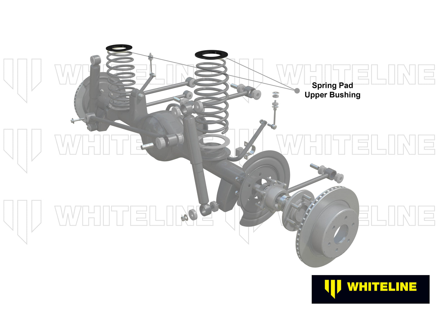 Whiteline 2 Inch Lift Kit - For Dual & Single Cab 4WD Utes