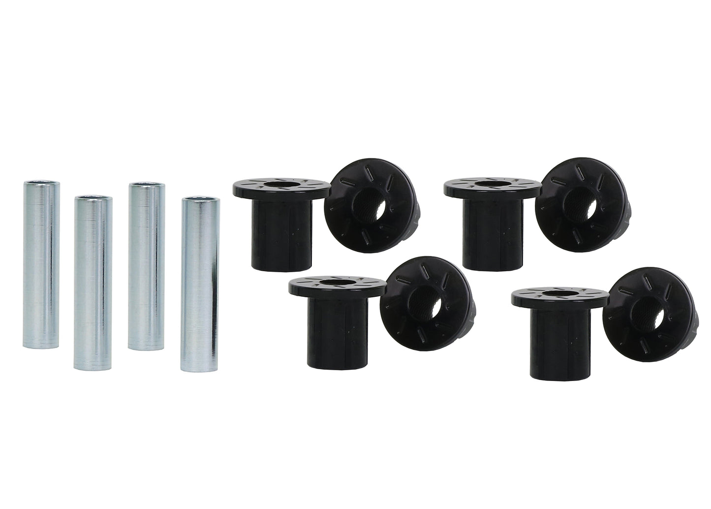 Whiteline Spring Bushing Kit - Front & Rear Eyes, Shackle Bushings, High Load Durability