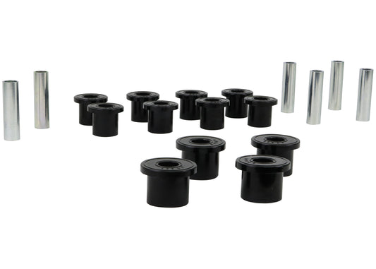 Whiteline Spring Kit - Tough Bushings, High Load Bearing & Abrasion Resistant