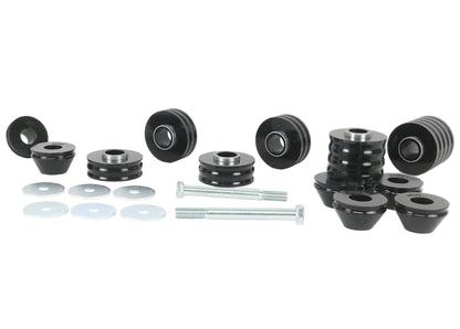 Whiteline Body Mount and Radiator Support Bushing Kit High Load Bearing for 4WDs, Utes, and Towing