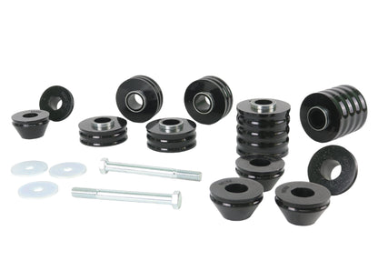 Whiteline Body Mount and Radiator Support Bushing Kit High Load Bearing for 4WDs, Utes, and Towing