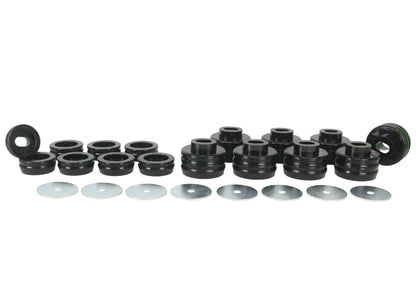 Whiteline Body Mount and Radiator Support Bushing Kit OE Replacement Reduces Body Movement and Misalignment