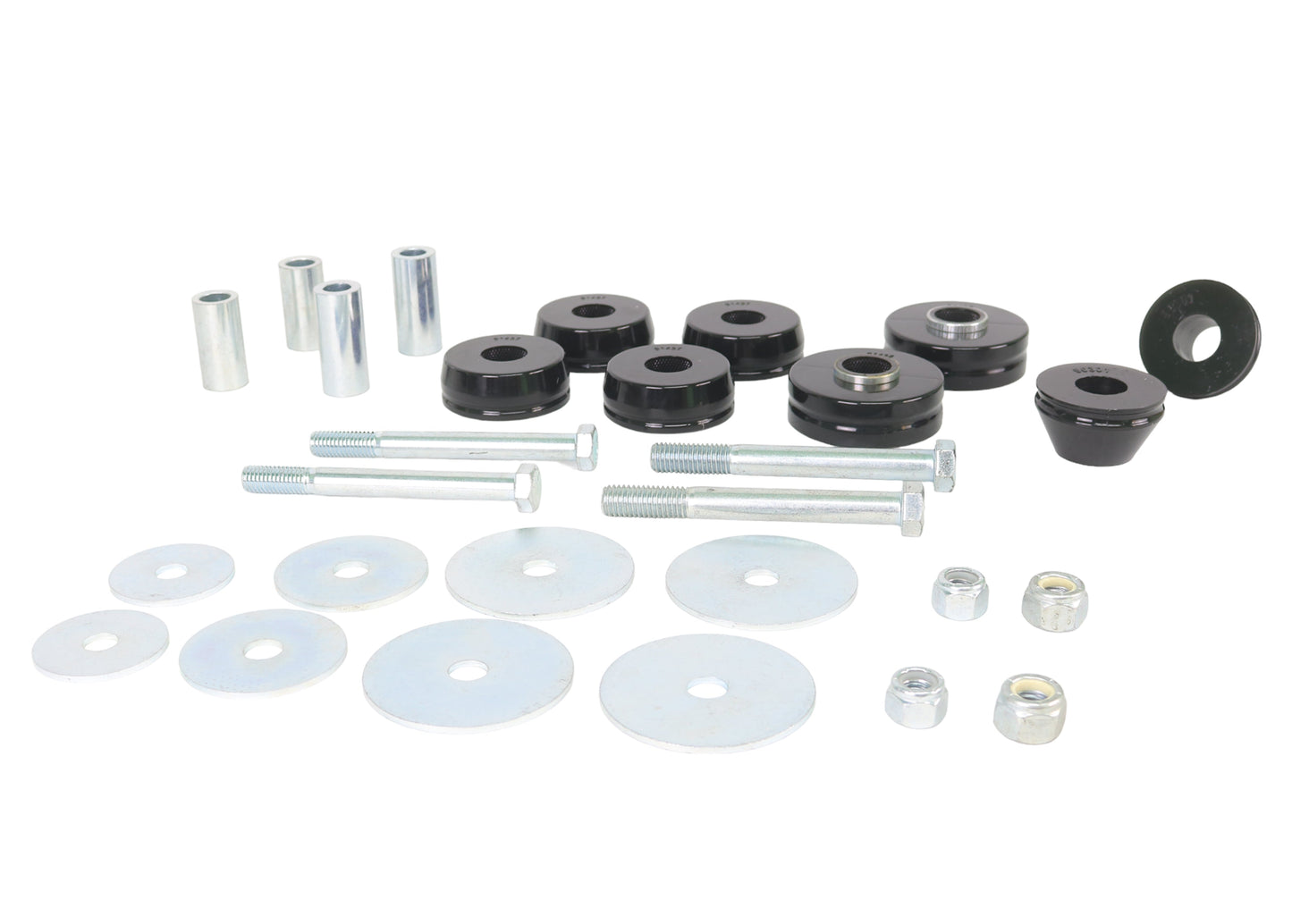 Whiteline Body Mount Bushings - Durable Replacement for Improved Alignment & Stability