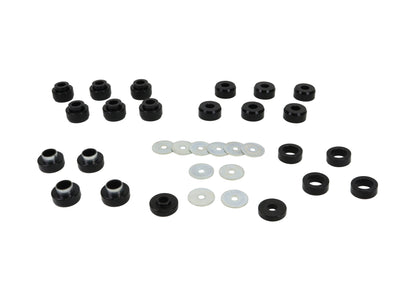 Whiteline Body Mount Bushing - Replace OE, Reduce Movement