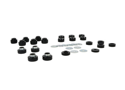 Whiteline Body Mount Bushing - Replace OE, Reduce Movement