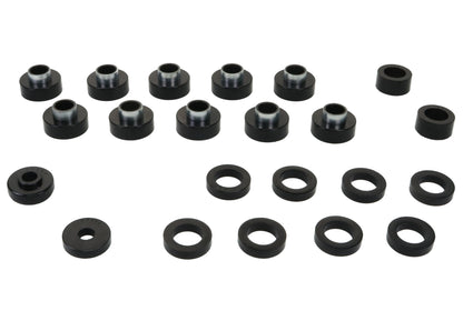 Whiteline Body Mount & Radiator Support Bushings - Tough, High Load Bearing, Abrasion Resistant