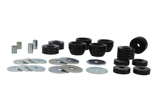 Whiteline Body Mount Bushings - Replace Worn OE Mounts, Reduce Body Movement & Alignment Issues