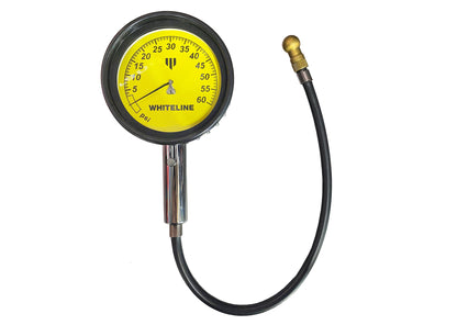 Whiteline Tire Pressure Gauge - Accurate Measurement for Track & Garage Use