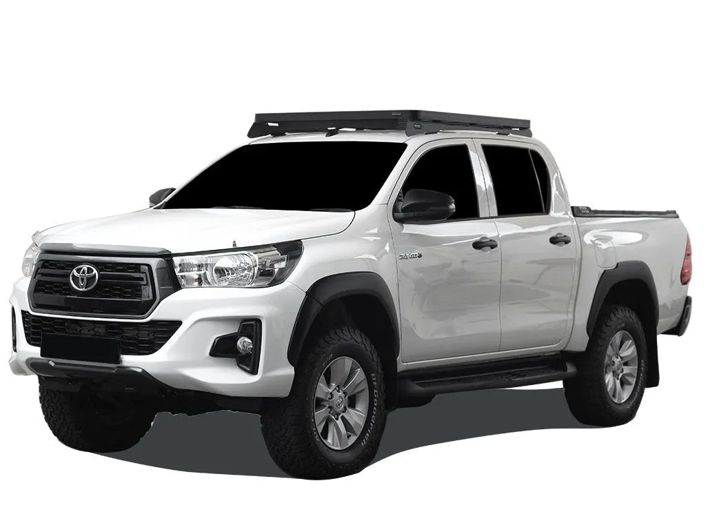 TOYOTA HILUX REVO DC (2016-2021) SLIMLINE II ROOF RACK KIT / LOW PROFILE