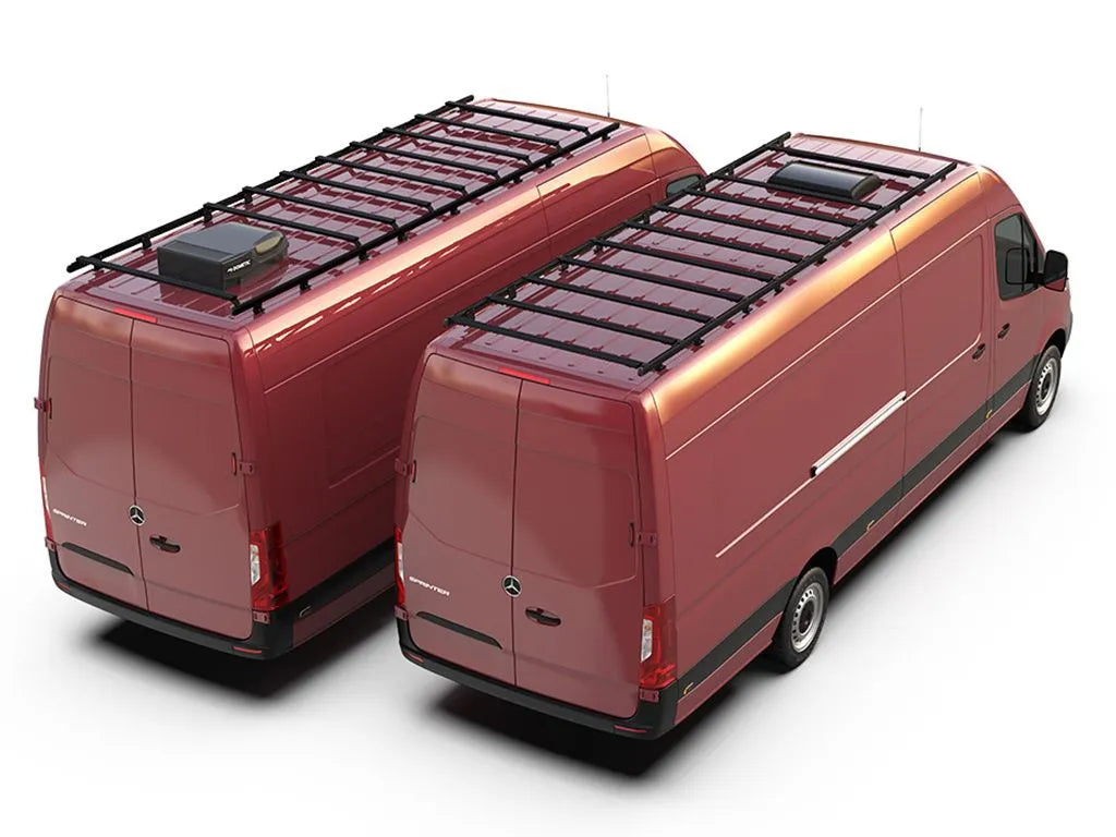 Mercedes-Benz Sprinter (L4H2/170" XLWB/High Roof) (2006-Current) Slimpro Van Rack Kit