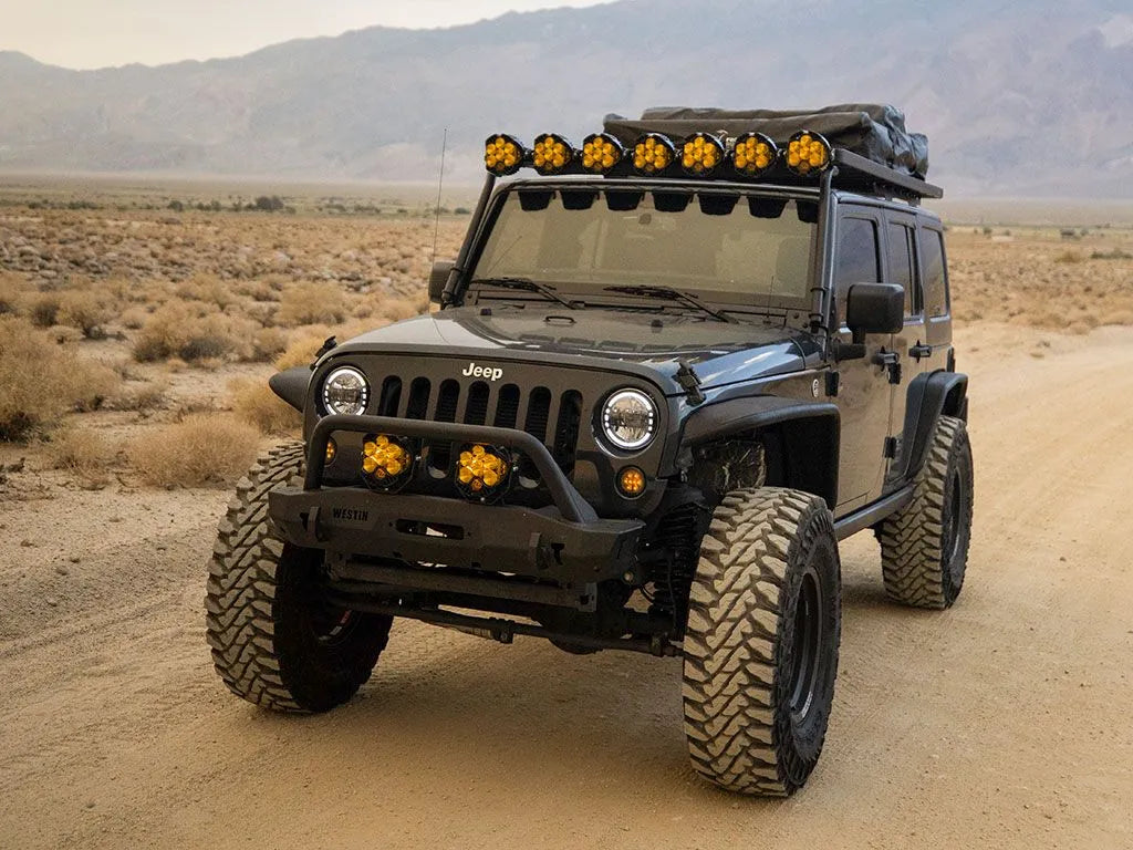 Jeep Wrangler JK 4 Door (2007-2018) Extreme Slimline II Roof Rack Kit