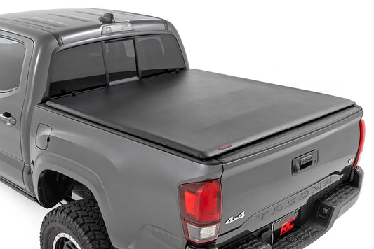 TrailFX Soft Folding Tonneau Cover - Fits Toyota Tacoma