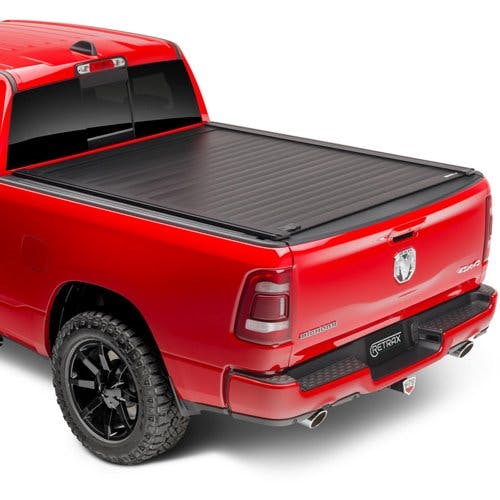 Retrax Hard Manual Retractable Tonneau Cover Replacement Black 8 Ft Fits 2015-20 Ford F-150