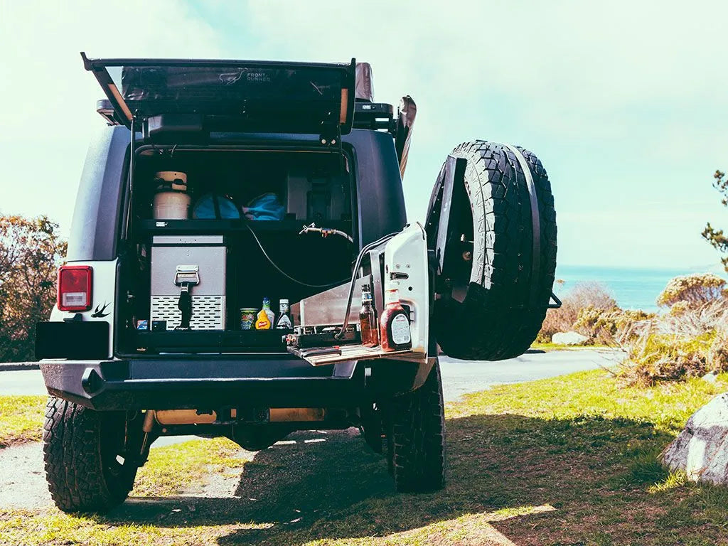 Jeep Wrangler JKU 4-Door Cargo Storage Interior Rack