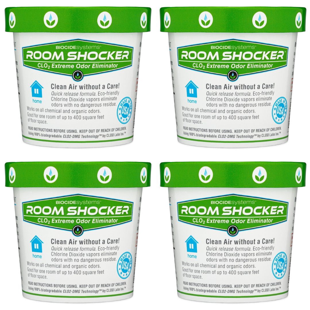 Room Shocker™ ClO2 Odor Eliminator Quick Release Vapor