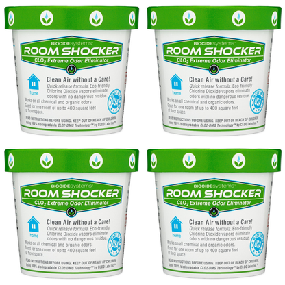 Room Shocker™ ClO2 Odor Eliminator Quick Release Vapor