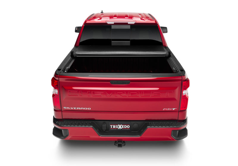 TruXedo Deuce Soft Folding Tonneau Cover 5'9" Fits 2019-24 Silverado/Sierra (New Body) Without CarbonPro