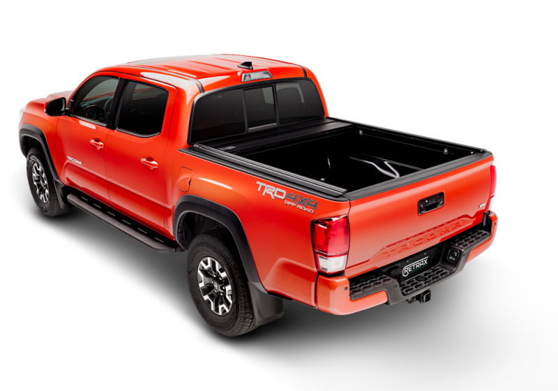 RetraxPRO MX Power Retractable Tonneau Cover 66.7 In. Fits 2007-21 Tundra CrewMax w/ Deck Rail