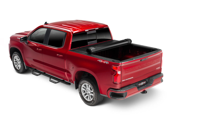 TruXedo Sentry Hard Roll-Up Tonneau Cover 5'9" Fits 2019-24 Silverado/Sierra (New Body) Without CarbonPro Bed