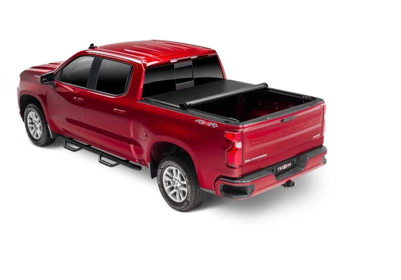 TruXedo Deuce Soft Folding Tonneau Cover 5'9" Fits 2019-24 Silverado/Sierra (New Body) Without CarbonPro