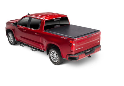 TruXedo Lo Pro Soft Roll-Up Tonneau Cover 5'9" Fits 2019-24 Silverado/Sierra (New Body) Without CarbonPro Bed