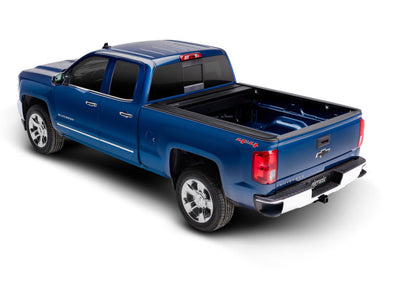 RetraxONE MX Hard Manual Retractable Tonneau Cover 6'6" Fits 2007-13 Silverado/Sierra 1500/2007-14 HD w/out Stake Pocket - Standard Rail