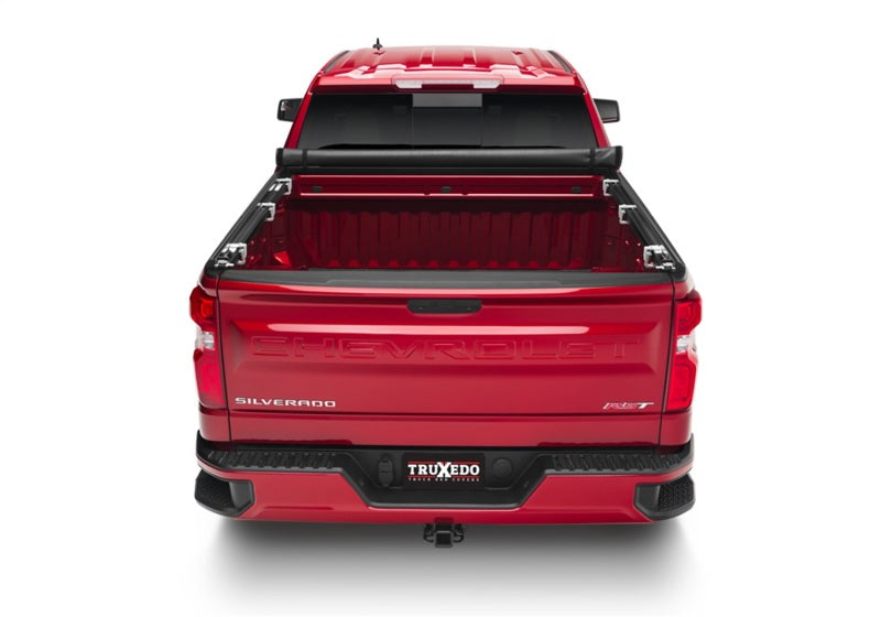 TruXedo TruXport Soft Roll-Up Tonneau Cover 5'9" Fits 2019-24 Silverado/Sierra (New Body) Without CarbonPro Bed