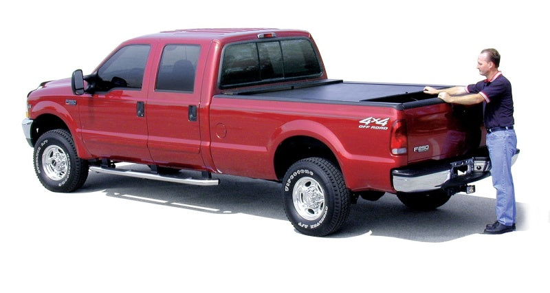 ROLL-N-LOCK M-Series Soft Retractable Tonneau Cover 81.0 In. Fits 1999-07 F-250/F-350