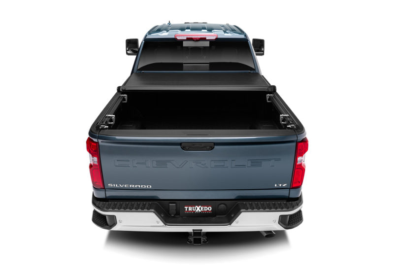 TruXedo TruXport Soft Roll-Up Tonneau Cover 82.2 In. Fits 2020-25 Silverado/Sierra HD