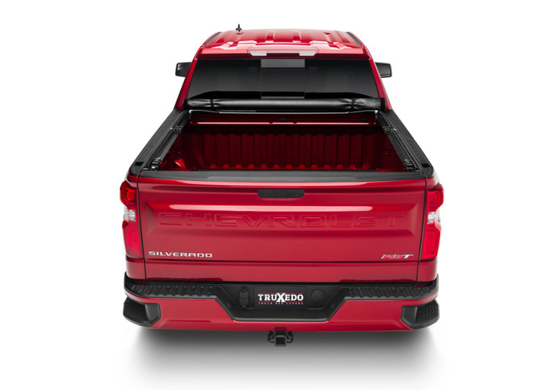 TruXedo Deuce Soft Folding Tonneau Cover 5'9" Fits 2019-24 Silverado/Sierra (New Body) Without CarbonPro