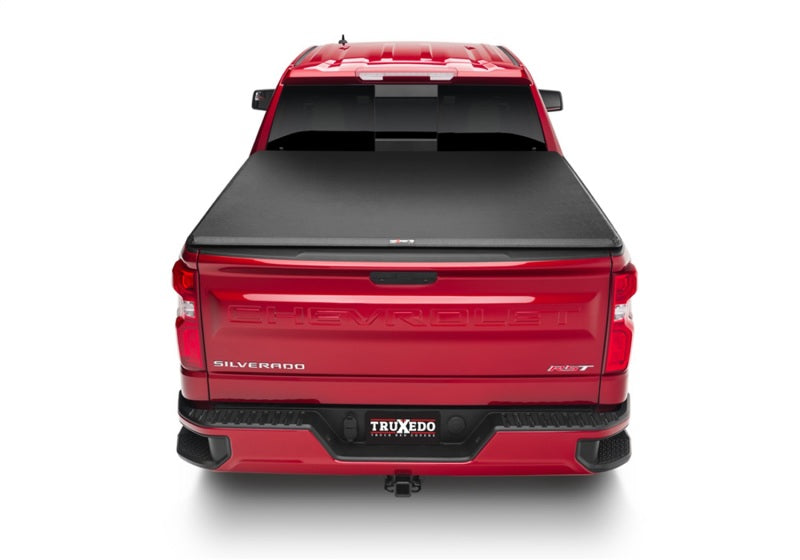 TruXedo TruXport Soft Roll-Up Tonneau Cover 5'9" Fits 2019-24 Silverado/Sierra (New Body) Without CarbonPro Bed