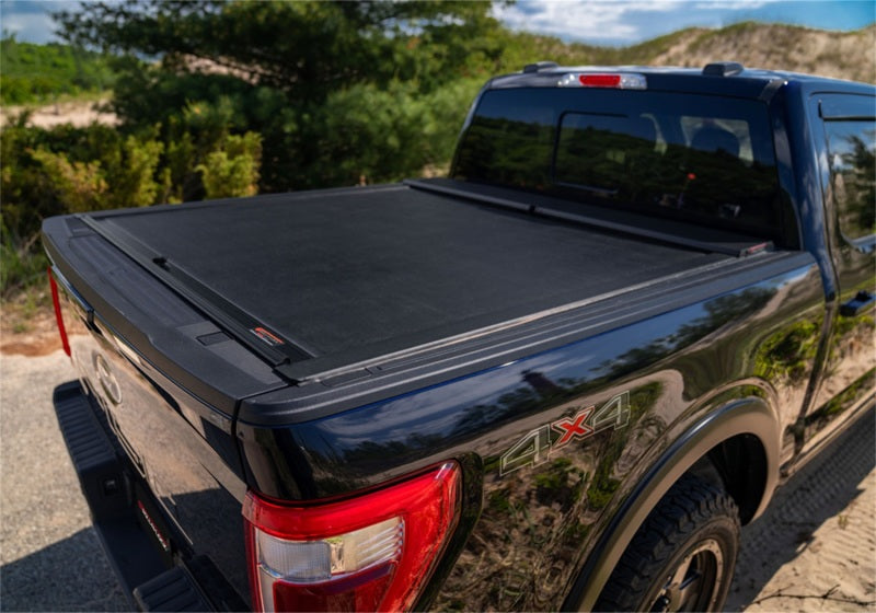 ROLL-N-LOCK M-Series Soft Retractable Tonneau Cover 5' Fits 2016-23 Tacoma Crew Cab